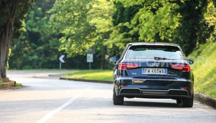 Prova nuova Audi A3 Sportback g-tron 2019: premium a metano! - Foto 5 di 22