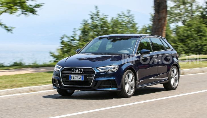 Prova nuova Audi A3 Sportback g-tron 2019: premium a metano! - Foto 1 di 22