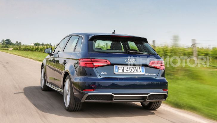 Prova nuova Audi A3 Sportback g-tron 2019: premium a metano! - Foto 6 di 22