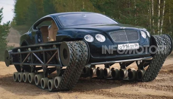 Tuning dalla Russia: ecco la Bentley con il cingolato per andare ovunque - Foto 7 di 32