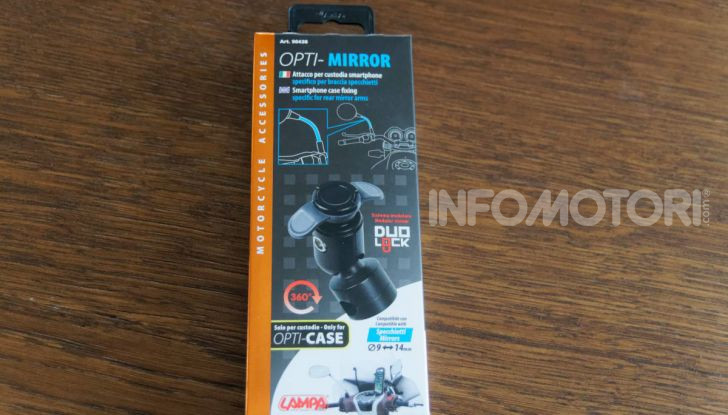 Recensione sistema Opti di Lampa da moto: fissare action cam e cellulare è più facile - Foto 8 di 35