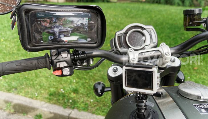 Recensione sistema Opti di Lampa da moto: fissare action cam e cellulare è più facile - Foto 1 di 35