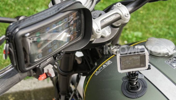 Recensione sistema Opti di Lampa da moto: fissare action cam e cellulare è più facile - Foto 23 di 35
