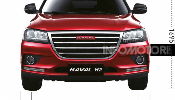 Haval H2, il nuovo SUV compatto bifuel del marchio di Great Wall - Foto 16 di 24