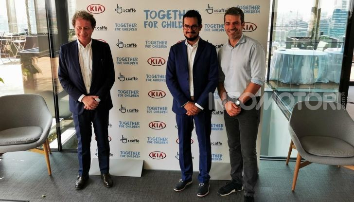 Kia e 1 Caffé Onlus, l’iniziativa per il sociale con Savio e Argentero - Foto 11 di 11