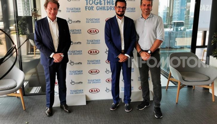 Kia e 1 Caffé Onlus, l’iniziativa per il sociale con Savio e Argentero - Foto 1 di 11