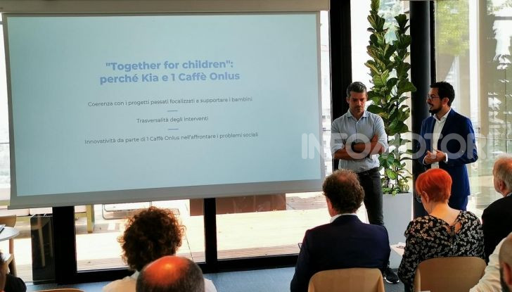 Kia e 1 Caffé Onlus, l’iniziativa per il sociale con Savio e Argentero - Foto 6 di 11