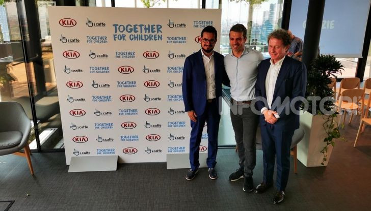 Kia e 1 Caffé Onlus, l’iniziativa per il sociale con Savio e Argentero - Foto 10 di 11