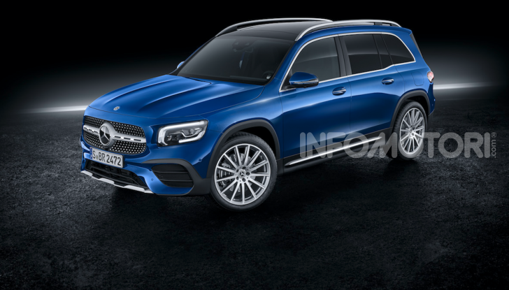 Nuova Mercedes GLB: spirito offroad, ma con tanta eleganza - Foto 10 di 16