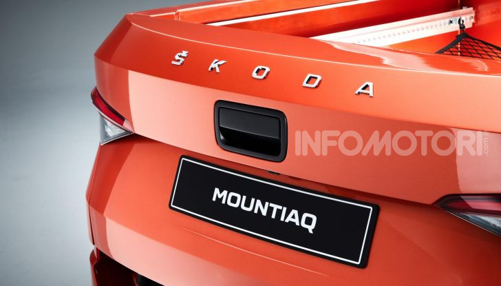 Skoda Mountiaq, pick-up con aria da SUV - Foto 3 di 10