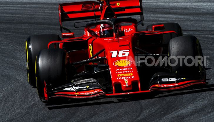 F1 2019 GP Austria, Red Bull Ring: Leclerc e la Ferrari al comando delle libere; Hamilton quarto, Vettel sfiora l’incidente - Foto 7 di 17