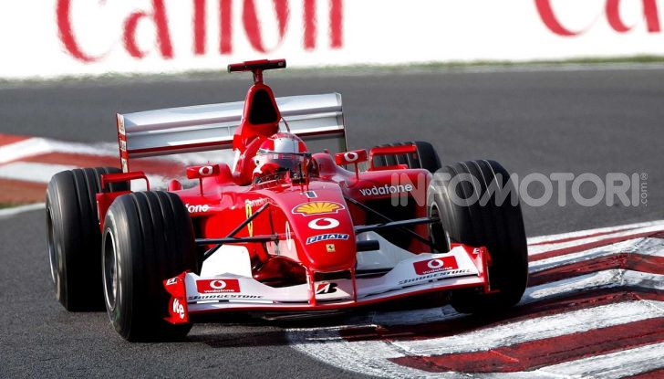 F1: ad Abu Dhabi sarà messa all’asta la Ferrari F2002 di Michael Schumacher - Foto 4 di 10