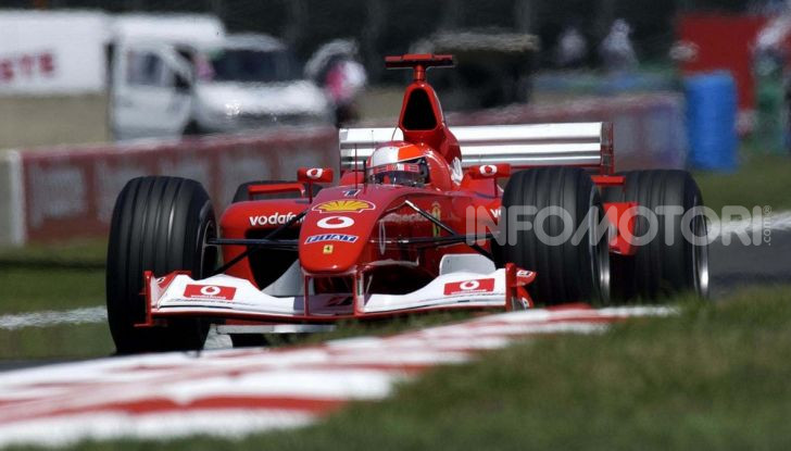 F1: ad Abu Dhabi sarà messa all’asta la Ferrari F2002 di Michael Schumacher - Foto 7 di 10