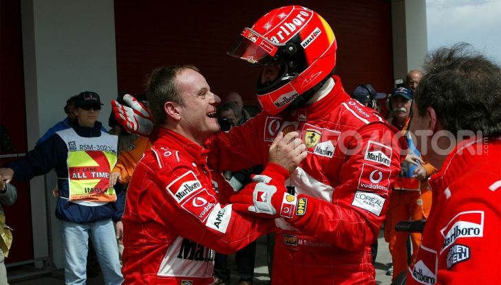 F1: ad Abu Dhabi sarà messa all’asta la Ferrari F2002 di Michael Schumacher - Foto 10 di 10