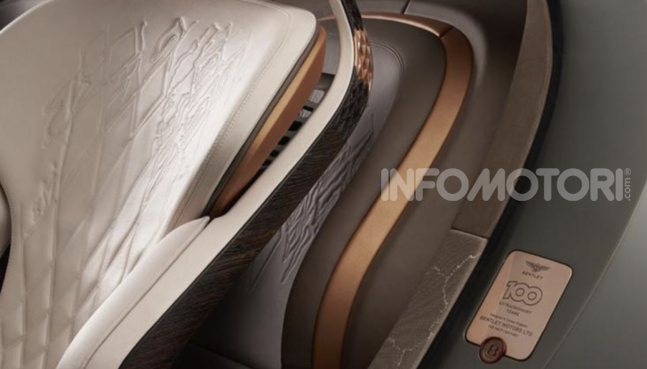Bentley EXP 100 GT festeggia i 100 anni del brand - Foto 7 di 9