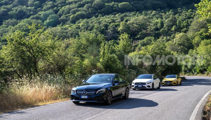 Mercedes-Benz, la prova delle berline compatte 2019 - Foto 1 di 29