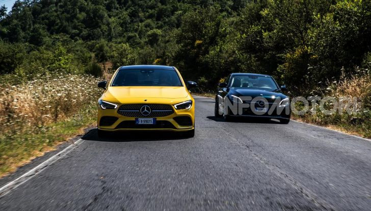Mercedes-Benz, la prova delle berline compatte 2019 - Foto 19 di 29