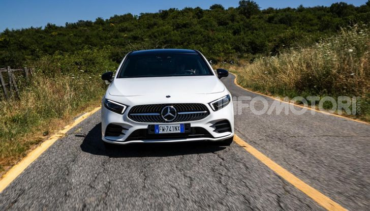 Mercedes-Benz, la prova delle berline compatte 2019 - Foto 20 di 29