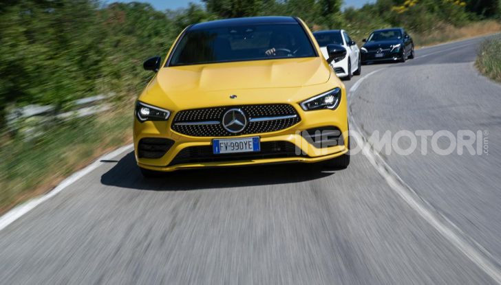 Mercedes-Benz, la prova delle berline compatte 2019 - Foto 21 di 29