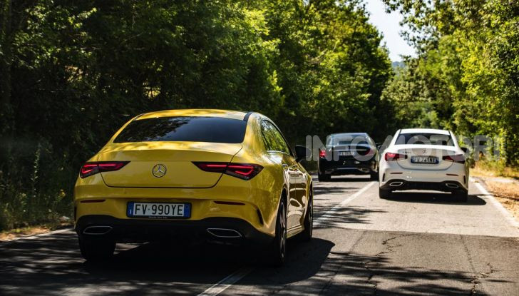 Mercedes-Benz, la prova delle berline compatte 2019 - Foto 24 di 29