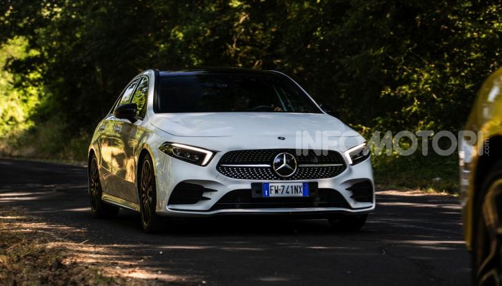 Mercedes-Benz, la prova delle berline compatte 2019 - Foto 25 di 29