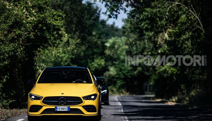 Mercedes-Benz, la prova delle berline compatte 2019 - Foto 27 di 29