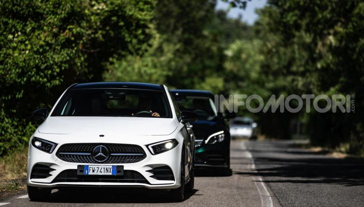 Mercedes-Benz, la prova delle berline compatte 2019 - Foto 28 di 29