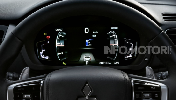 Nuovo Mitsubishi Pajero Sport 2020, linee aggressive e meccanica da fuoristrada - Foto 2 di 6