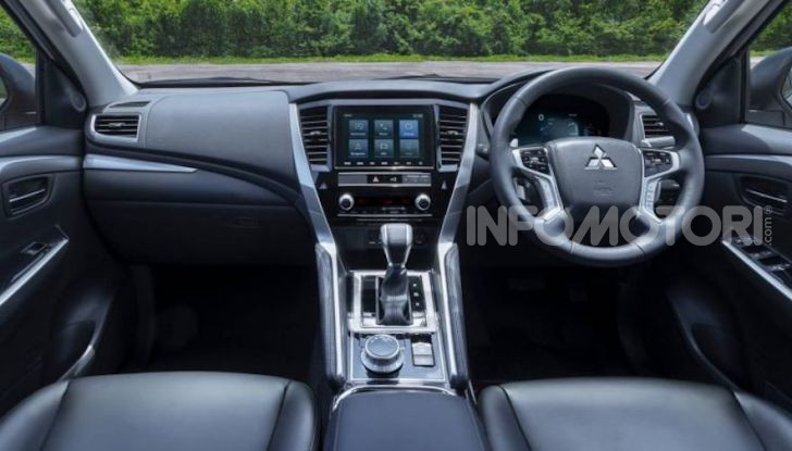 Nuovo Mitsubishi Pajero Sport 2020, linee aggressive e meccanica da fuoristrada - Foto 3 di 6