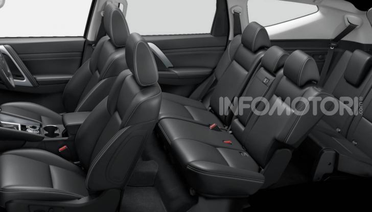 Nuovo Mitsubishi Pajero Sport 2020, linee aggressive e meccanica da fuoristrada - Foto 4 di 6