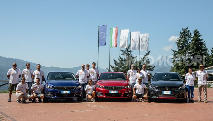 Andreucci ha preparato al Ciocco  i “leoncini” del Competition a bordo di PEUGEOT 308 - Foto 1 di 9