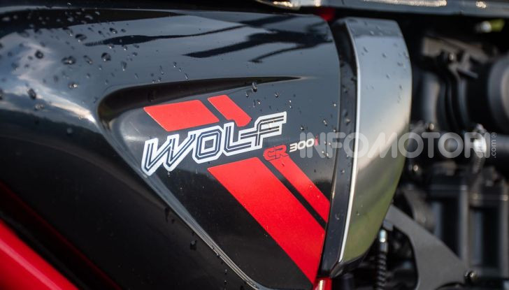 Prova su strada Sym Wolf Cafè Racer 300, per tutti e con stile - Foto 5 di 26