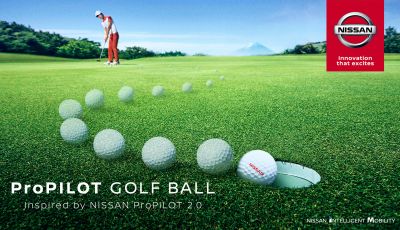 Nissan, pallina da golf ProPILOT e molte altre innovazioni