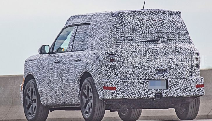 Ford Baby Bronco, prime immagini dei collaudi - Foto 4 di 12