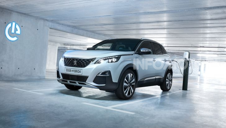 Peugeot 3008 GT Hybrid4, consumi e motori - Foto 2 di 15