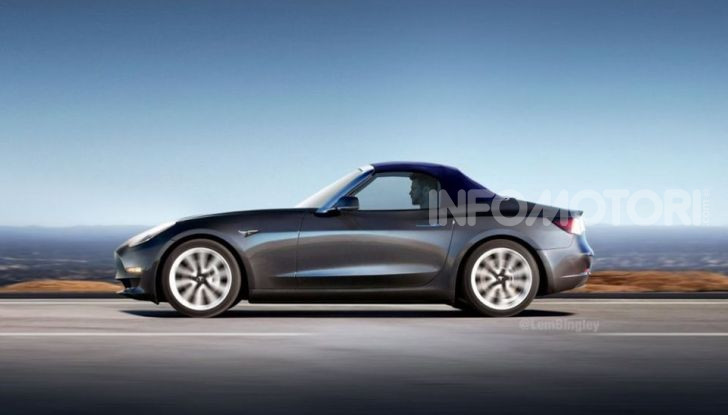 Tesla Model 3 Convertible, arriva la piccola spider elettrica? - Foto 2 di 3