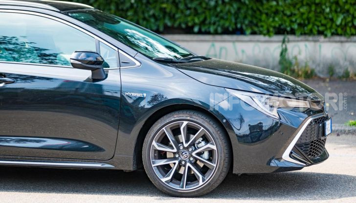 [VIDEO] Prova consumi Toyota Corolla Touring Sports Hybrid 2019 - Foto 28 di 43