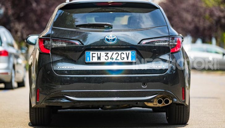 [VIDEO] Prova consumi Toyota Corolla Touring Sports Hybrid 2019 - Foto 9 di 43