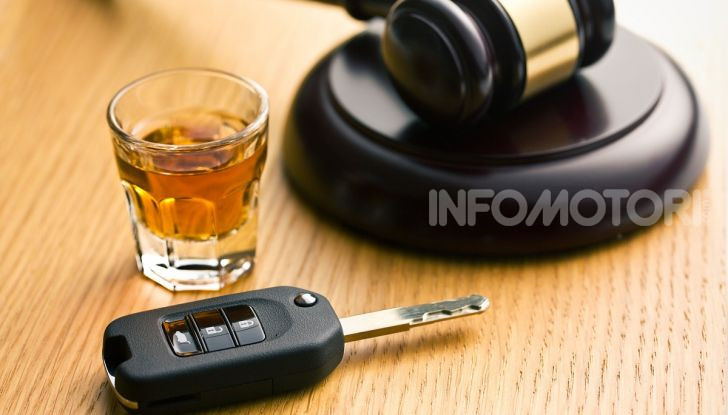 Tutte le sanzioni della guida stato ebbrezza