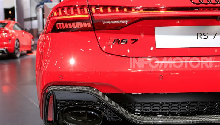 Audi RS7 Sportback 2020: linea muscolosa e prestazioni da supercar - Foto 14 di 19