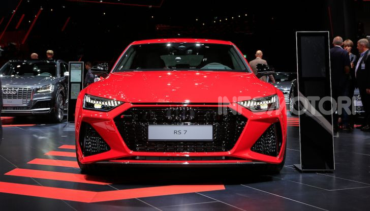 Audi RS7 Sportback 2020: linea muscolosa e prestazioni da supercar - Foto 3 di 19