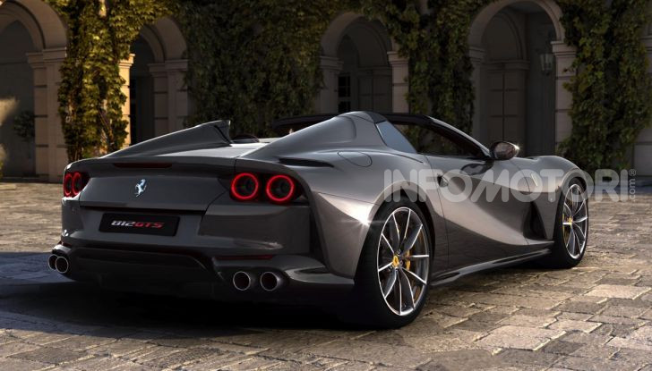 Ferrari 812 GTS, la spider con motore V12 da 800CV - Foto 17 di 21