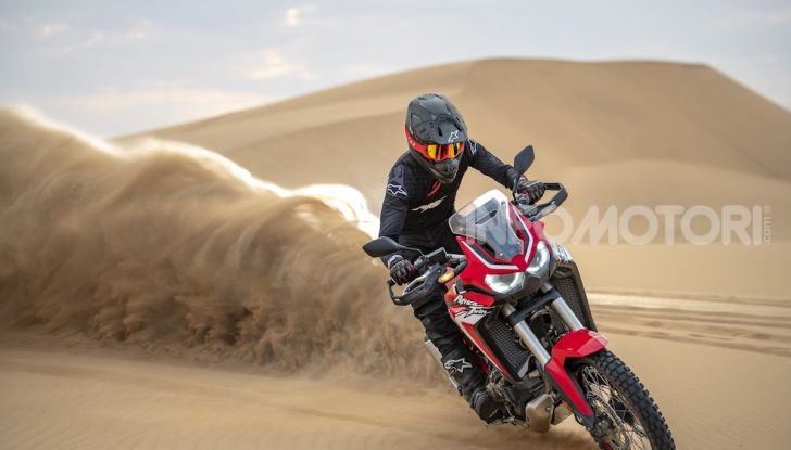 Honda Africa Twin 1100 2020: due versioni, più potenza, nuovo stile ed Euro 5 - Foto 16 di 35