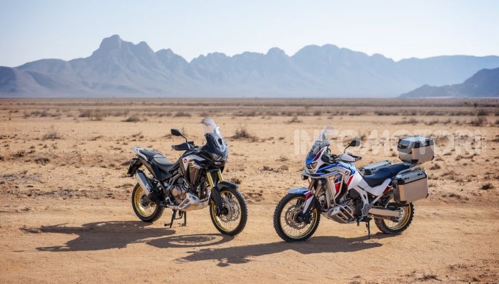 Honda Africa Twin 1100 2020: due versioni, più potenza, nuovo stile ed Euro 5 - Foto 24 di 35