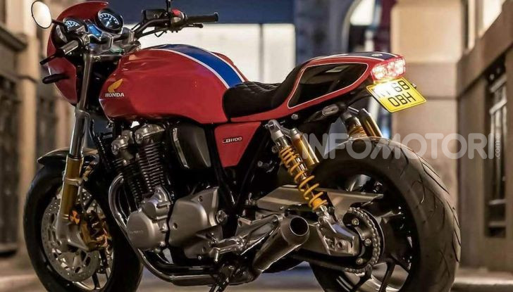 Honda CB1100RS 5Four: special nelle linee e nei numeri - Foto 2 di 5