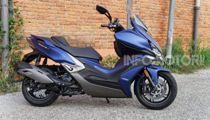 Prova Kymco Xciting 400i s: pochi difetti, tanta sostanza - Foto 3 di 51