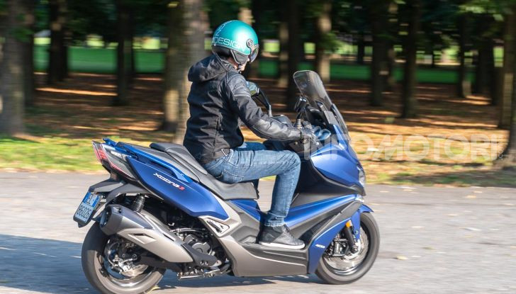 Prova Kymco Xciting 400i s: pochi difetti, tanta sostanza - Foto 39 di 51