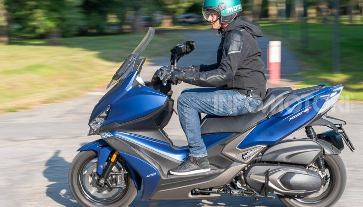 Prova Kymco Xciting 400i s: pochi difetti, tanta sostanza - Foto 41 di 51