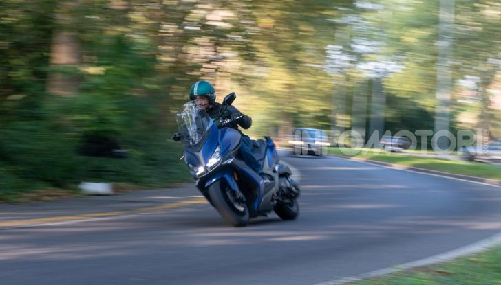 Prova Kymco Xciting 400i s: pochi difetti, tanta sostanza - Foto 46 di 51