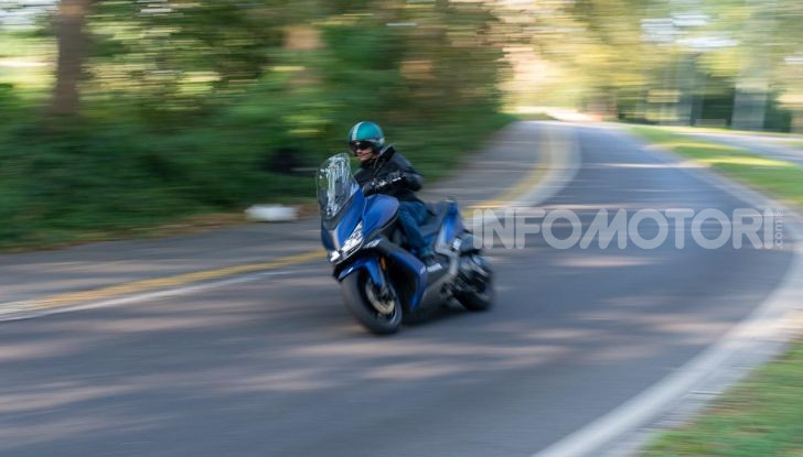 Prova Kymco Xciting 400i s: pochi difetti, tanta sostanza - Foto 47 di 51